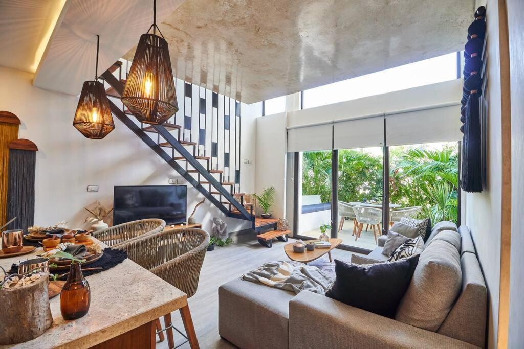 Ferienwohnung Neem 14 1Br Bohogem In The Heart Of Tulum Exterior foto